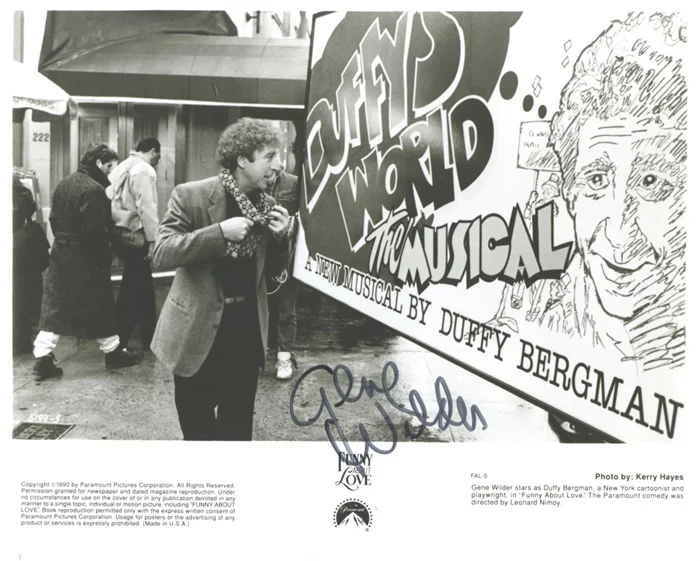 Gene Wilder autograph