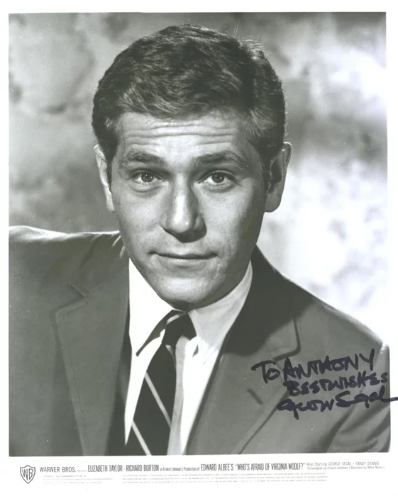 George Segal autograph