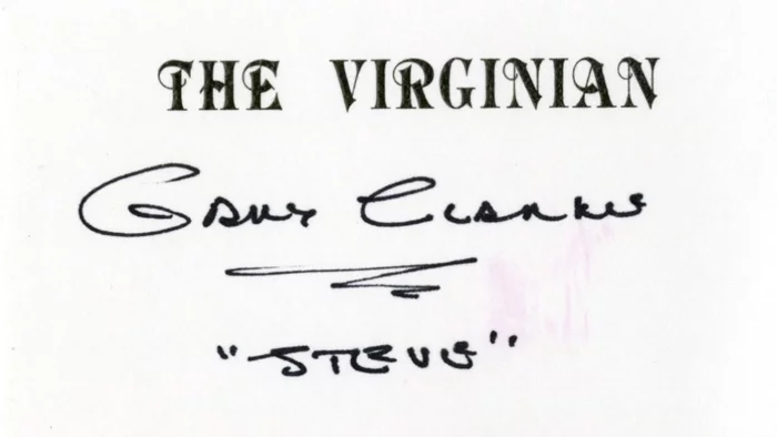 Gary Clarke autograph