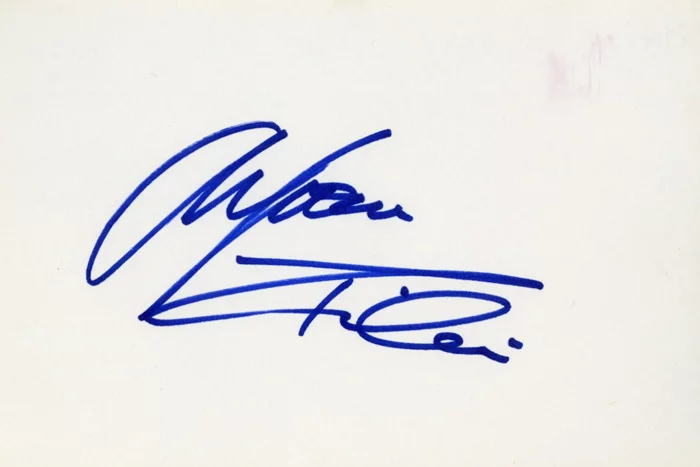 Alfonso Ribiero autograph