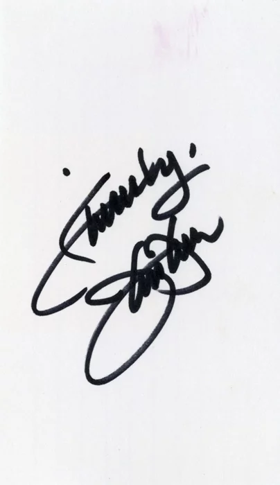 James Darren autograph