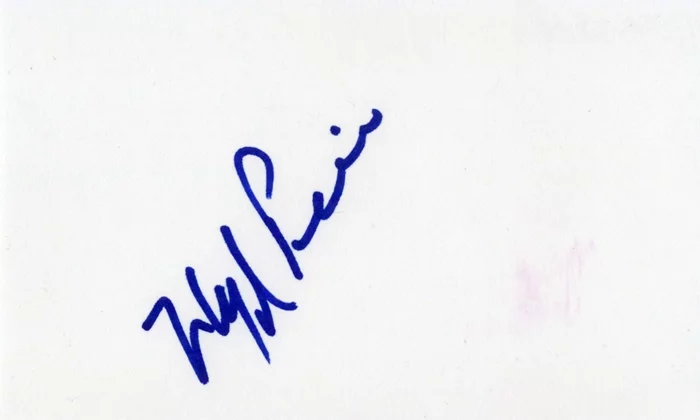 Lloyd Price autograph
