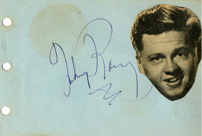 Mickey Rooney autograph