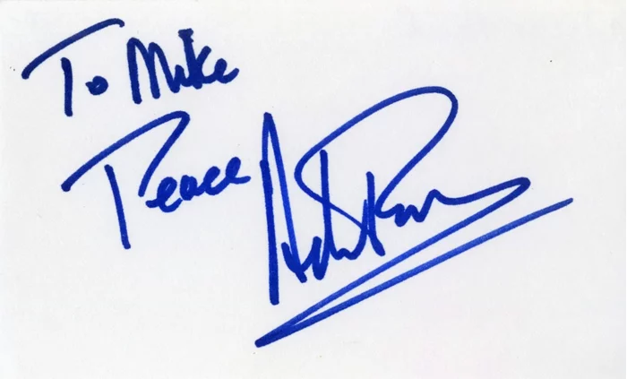 Adrian Paul autograph