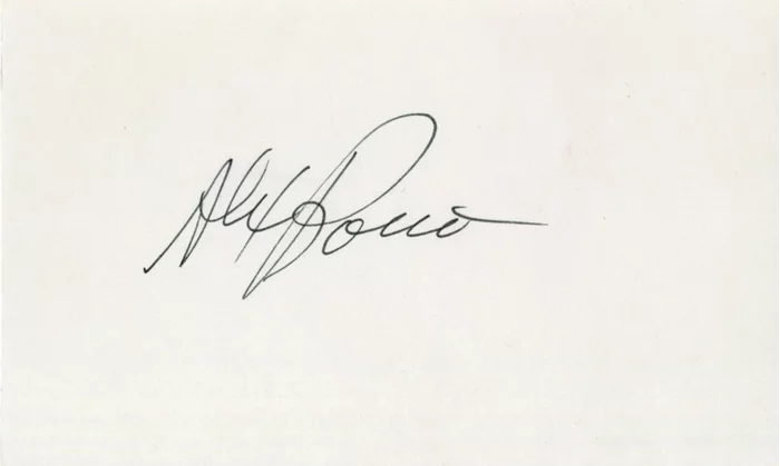 Alex Rocco autograph