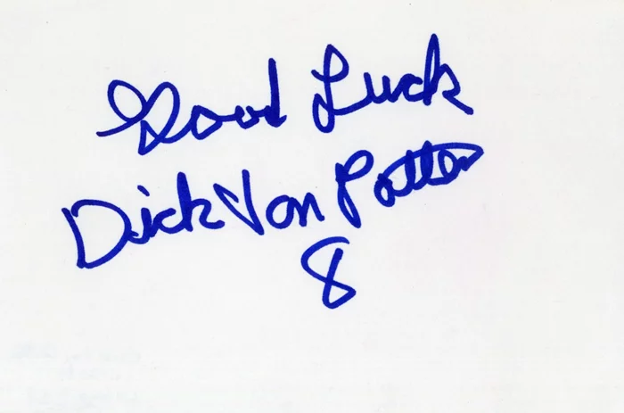Dick Van Patten autograph