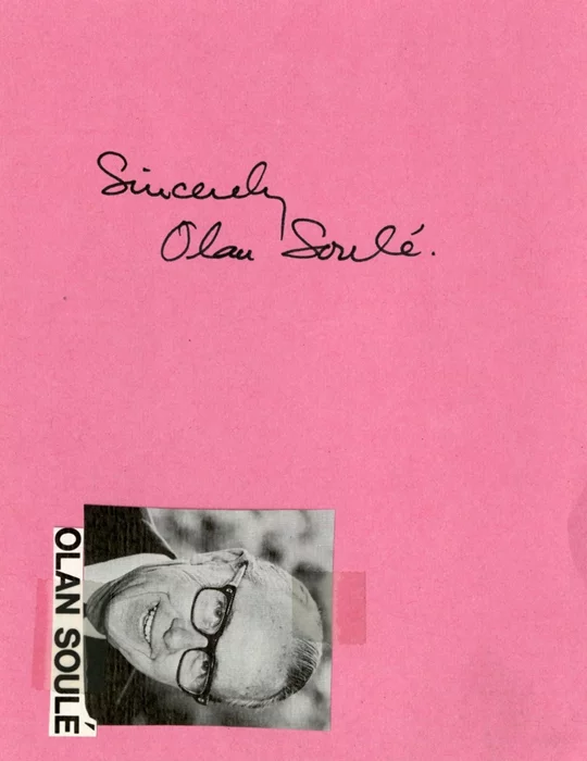 Olan Soule autograph