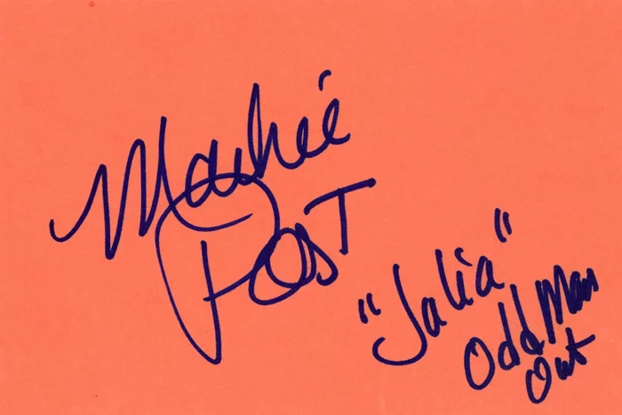 Markie Post autograph