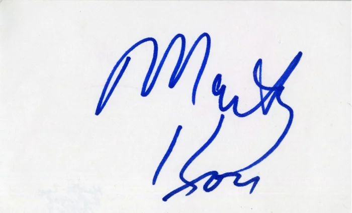 Martin Kove autograph