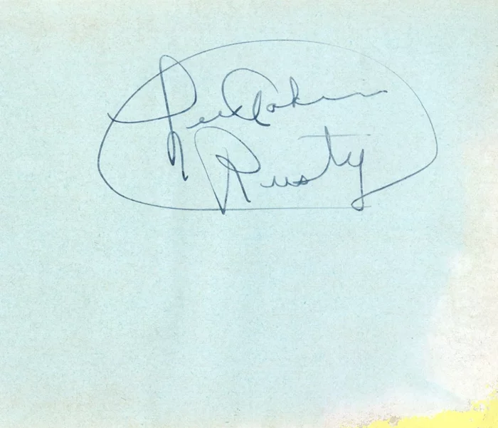 Lee Aaker autograph