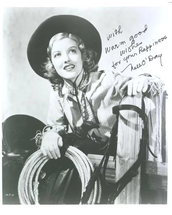 Nell O'Day autograph