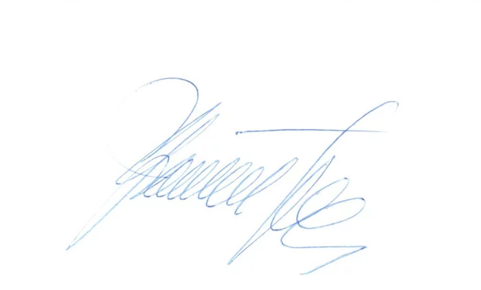 Simon Wiesenthal autograph