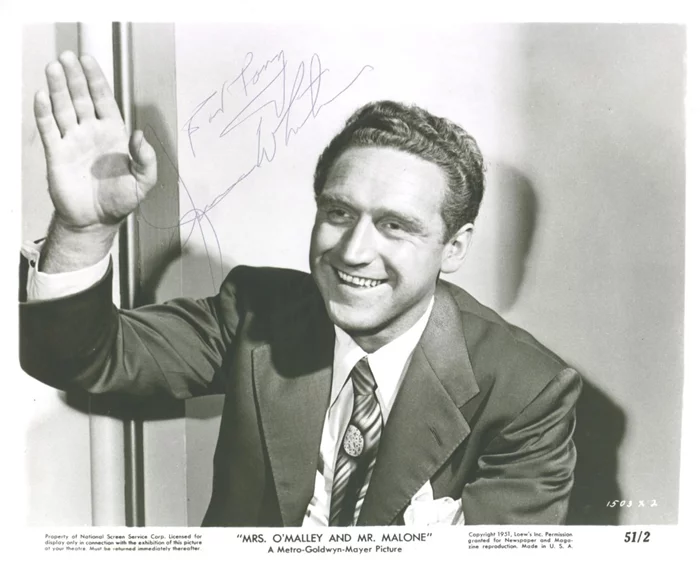 James Whitmore autograph
