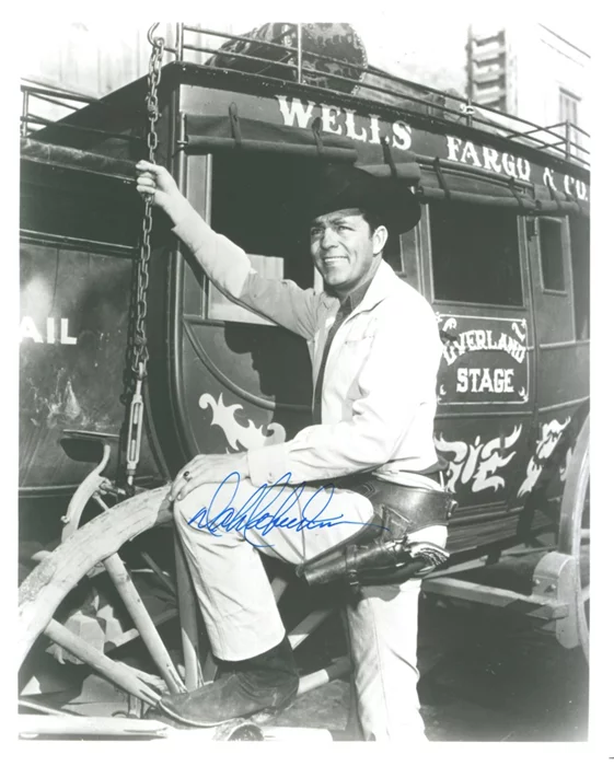 Dale Robertson autograph