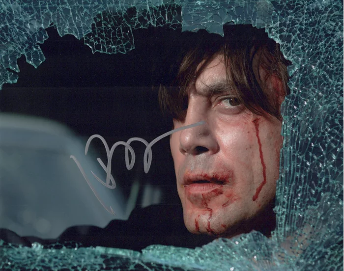 Javier Bardem autograph