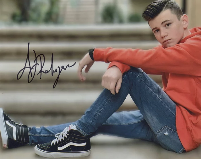 Alex James Rodriguez autograph