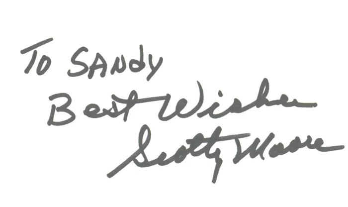 Scotty Moore autograph