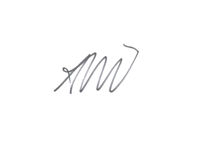 Andy Whitfield autograph