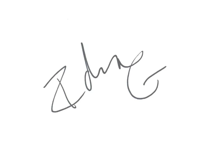 Idris Elba autograph