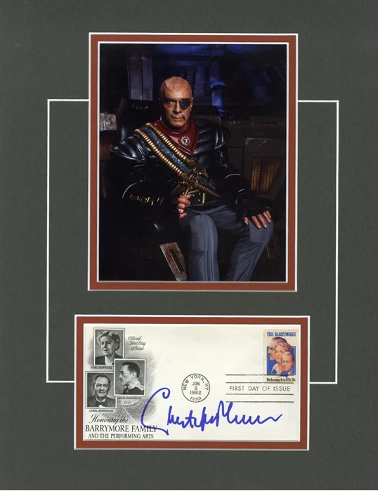 Christopher Plummer autograph