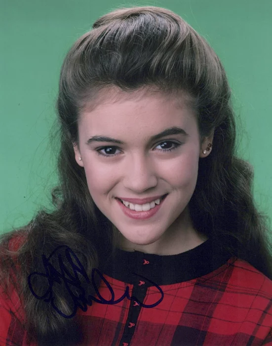 Alyssa Milano autograph