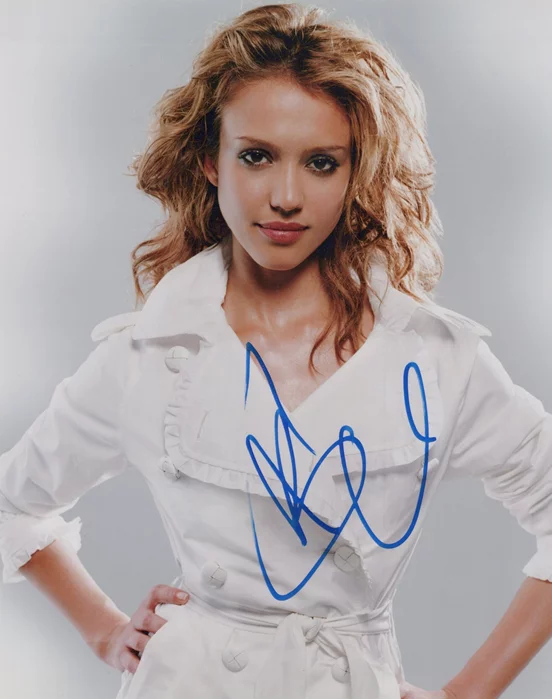 Jessica Alba autograph