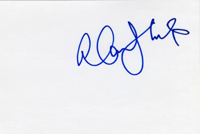 Alan Thicke autograph