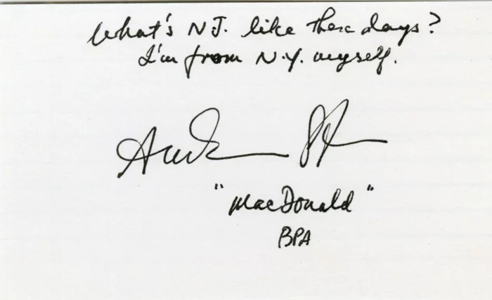 Austin Stoker autograph