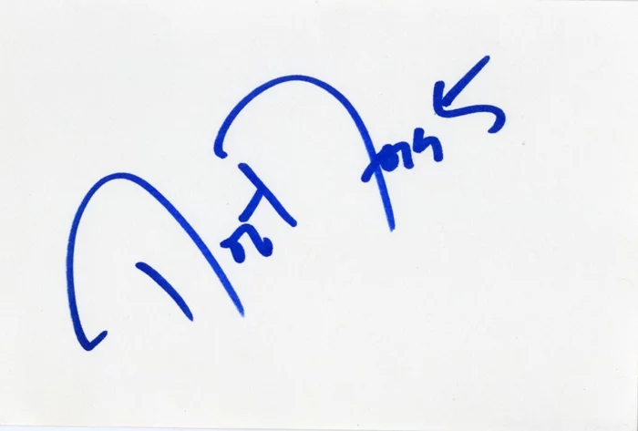 Robert Forster autograph