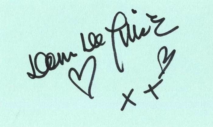 Dom DeLuise autograph