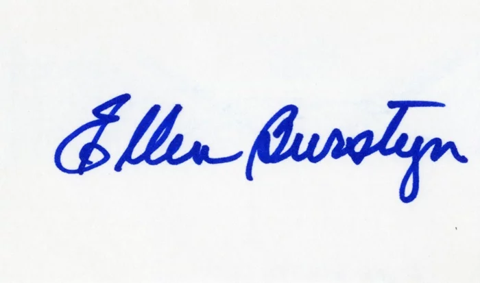 Ellen Burstyn autograph