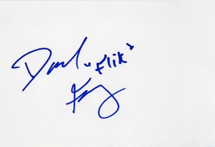 Dave Foley autograph