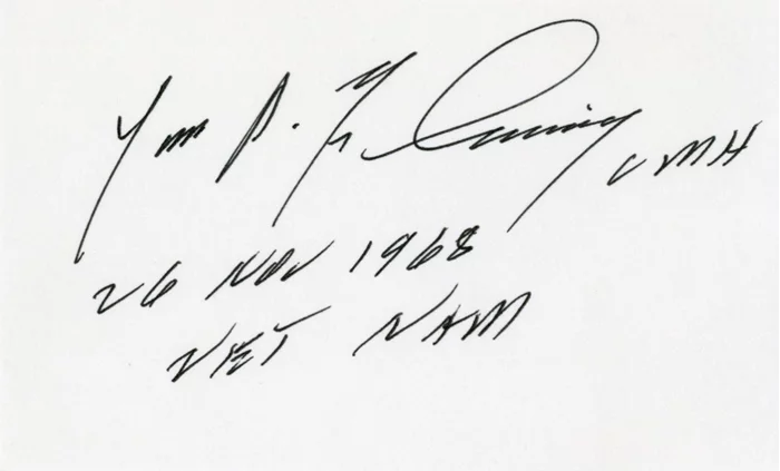 James Fleming autograph