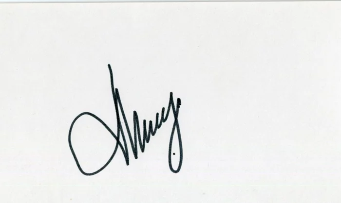 Daniel Inouye autograph