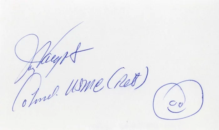 Jay Vargas autograph