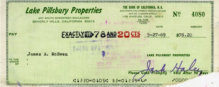 Jack Haley autograph