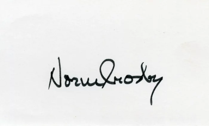 Norm Crosby autograph