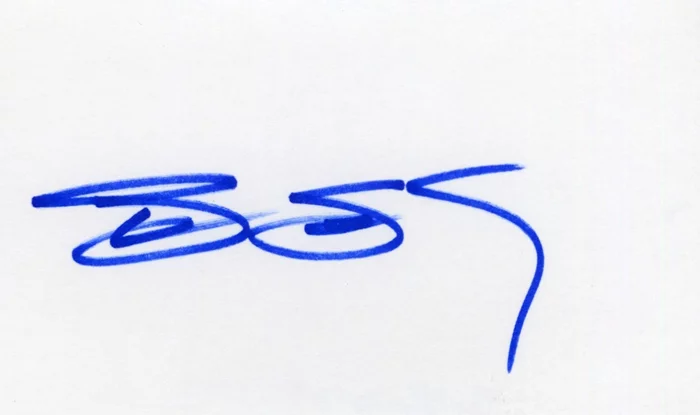 Bill Goldberg autograph