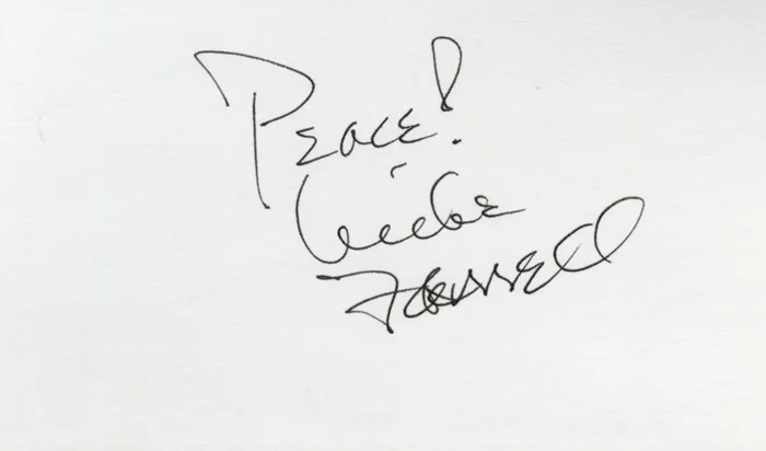 Mike Farrell autograph