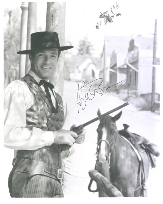 Hugh O'Brian autograph