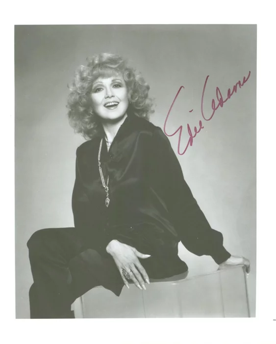 Edie Adams autograph
