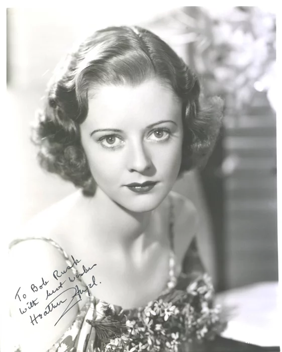 Heather Angel autograph