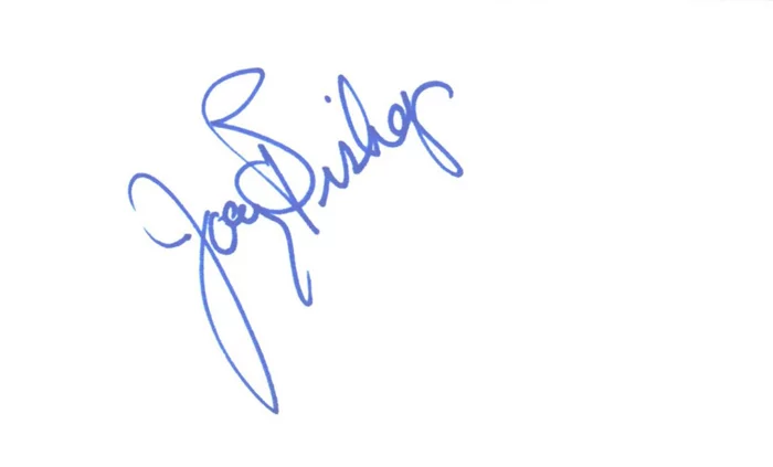 Joey Bishop autograph