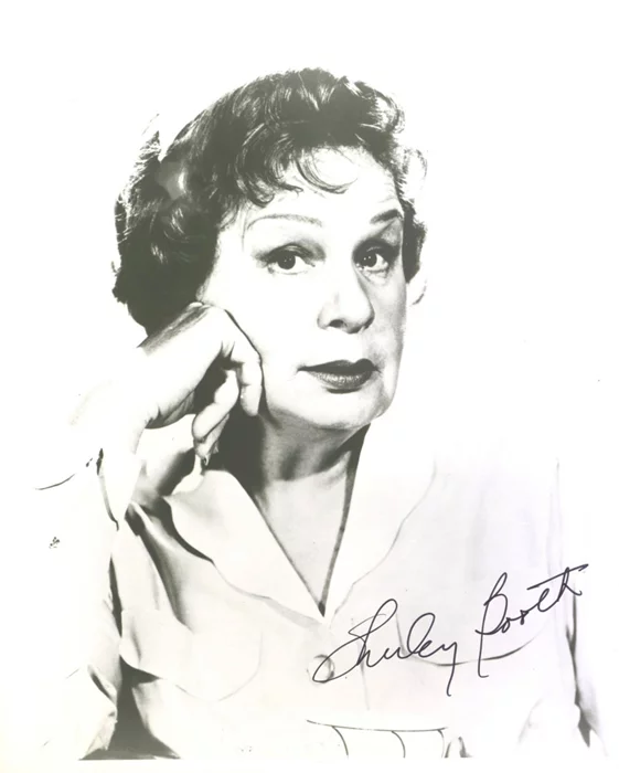 Shirley Booth autograph