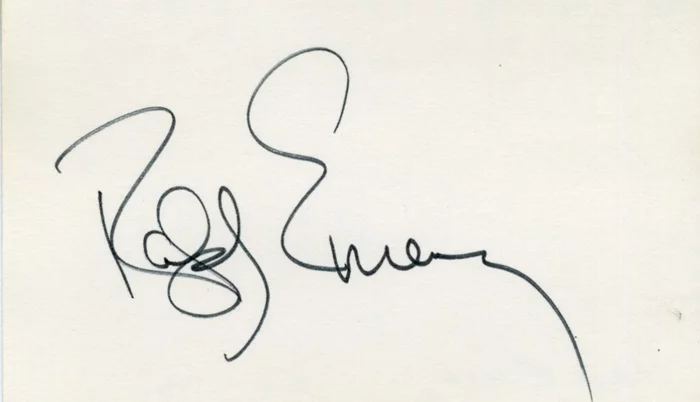 Ralph Emery autograph