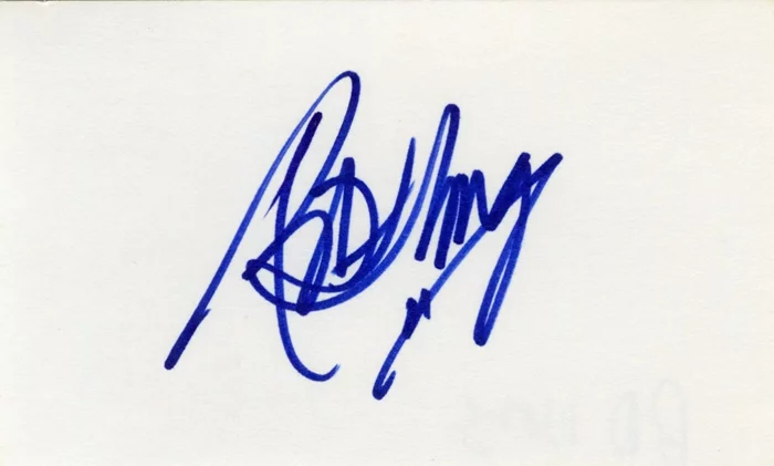 BD Wong autograph