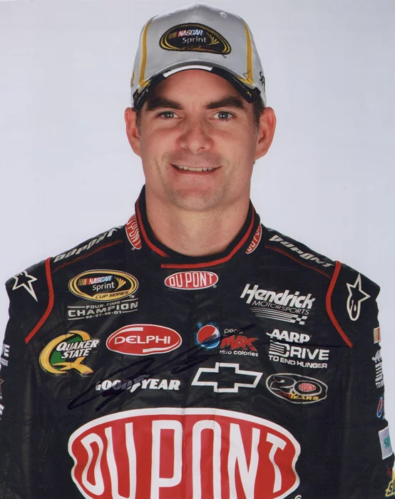 Jeff Gordon autograph