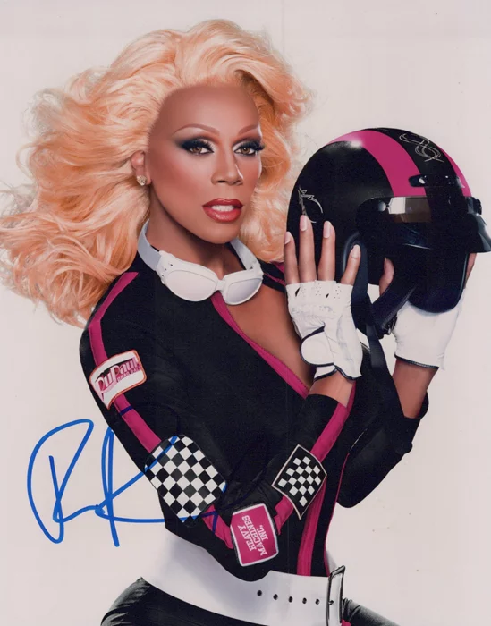 RuPaul autograph
