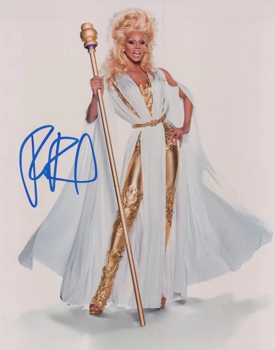 RuPaul autograph