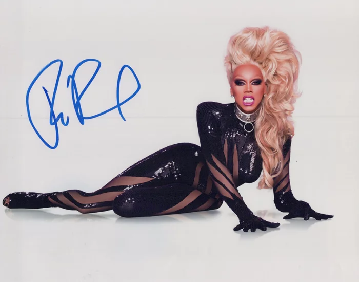 RuPaul autograph